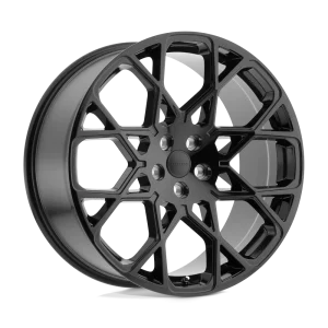 Redbourne Wheels – MERIDIAN – Black – 22″x10″ 37mm – All weather Wheels – 2210RDE375120B72